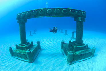 ATLANTIS scupture park, Cayman Brac, Cayman Islands, Caribbean