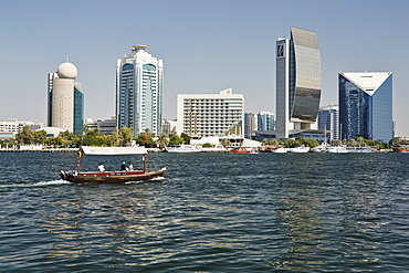 Dubai Creek Tower, Dubai Creek, Dubai, United Arab Emirates, Middle East