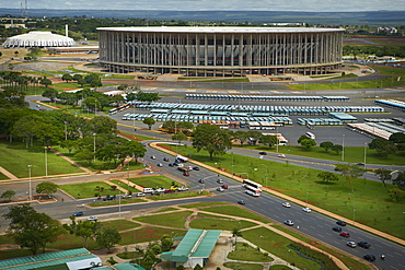 Estadio Nacional Mane Garrincha and Nilson Nelson Gymnasium, part of the Poliesportivo Ayrton Senna Complex, Brasilia, Brazil, South America