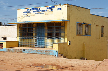 Internet cafe in Kampala, Uganda's Capitol City. Kampala, Uganda, East Africa