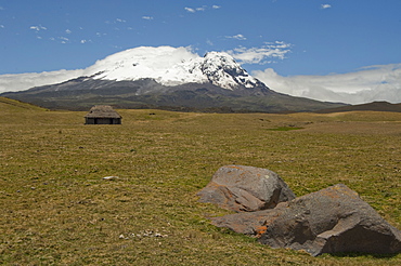 Volcano Antesana, Ecuadorean Andes. 