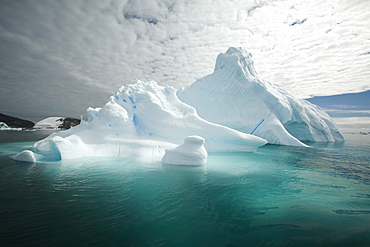 Strange and wonderful formations in the icebergs and bergy bits in and around the Antarctic Peninsula during the summer months.