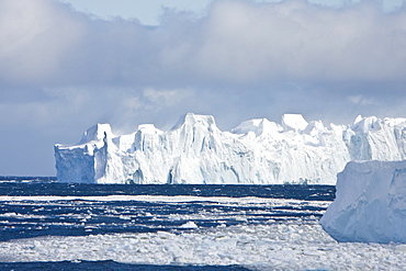 Iceberg detail in and around Crystal Sound near the Antarctic Circle on the Antarctic Peninsula during the summer months