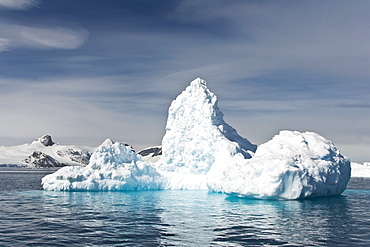 Huge iceberg near Petermann Island on the west side of the Antarctic Peninsula.