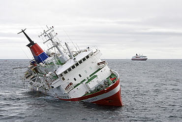 Images of the rescue of 154 people from the sinking expedition ship Explorer in Antarctica