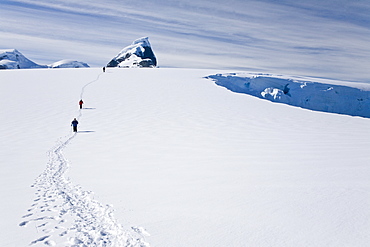 Guests from the Lindblad Expedition ship National Geographic Endeavour, Antarctica