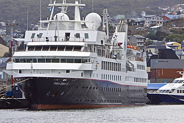 Views of the town of Ushuaia, Argentina