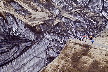 Views of Deception Island, an island in the South Shetland Islands off the Antarctic Peninsula