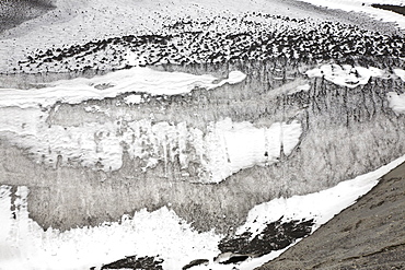 Views of Deception Island, an island in the South Shetland Islands off the Antarctic Peninsula