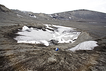 Views of Deception Island, an island in the South Shetland Islands off the Antarctic Peninsula