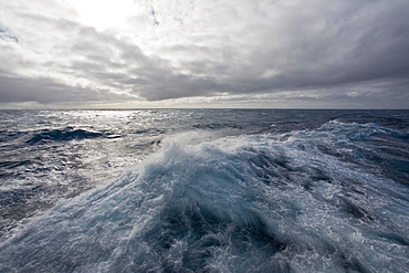 Views of the Drake Passage, the body of water between the southern tip of South America at Cape Horn, Chile and the South Shetland Islands of Antarctica