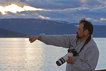 Natural history staff from the Lindblad Expedition ship National Geographic Explorer doing various things in and around the Antarctic Peninsula