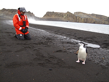 Natural history staff from the Lindblad Expedition ship National Geographic Explorer doing various things in and around the Antarctic Peninsula