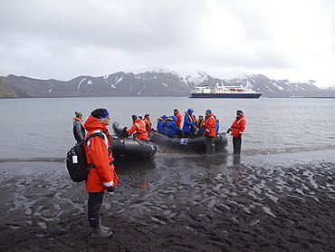 Natural history staff from the Lindblad Expedition ship National Geographic Explorer doing various things in and around the Antarctic Peninsula