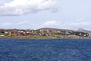 Views from around Stanley (formerly known as "Port Stanley"), the capital and only true city (with a cathedral) in the Falkland Islands