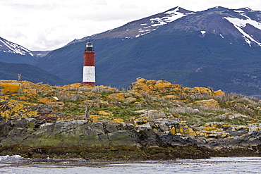 Views of the town of Ushuaia, Argentina