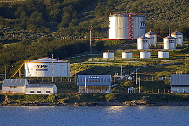 Views of the town of Ushuaia, Argentina