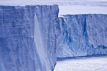 Views of Austfonna, an ice cap located on Nordaustlandet in the Svalbard archipelago, Norway