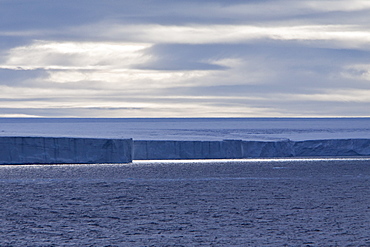 Views of Austfonna, an ice cap located on Nordaustlandet in the Svalbard archipelago, Norway