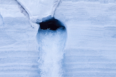 Views of Austfonna, an ice cap located on Nordaustlandet in the Svalbard archipelago, Norway