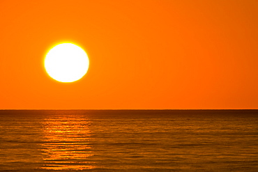 Sunrise/sunset in the Gulf of California (Sea of Cortez), Mexico.