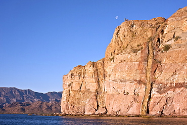 Sunrise on  Isla Danzante in the Gulf of California (Sea of Cortez), Baja California Sur, Mexico. 