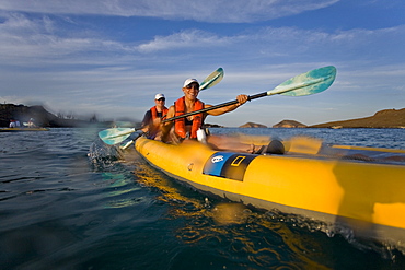 Lindblad Expeditions Guests doing fun and exciting things in the Galapagos Island Archipeligo, Ecuador. No model releases.