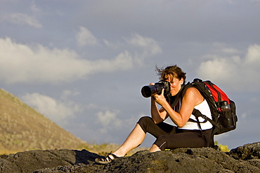 Lindblad Expeditions Guests doing fun and exciting things in the Galapagos Island Archipeligo, Ecuador. No model releases.