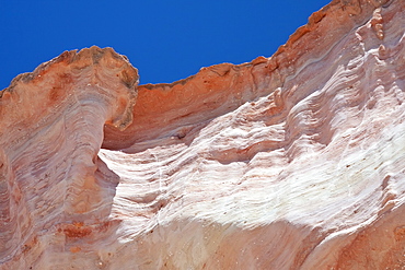 Early morning light on sand stone formations at Punta Colorado os Isla San Jose in the Gulf of California (Sea of Cortes), Baja California Sur, Mexico.