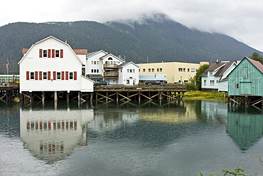 Images from around the Norwegian based town of Petersburg , Southeast Alaska, USA. Pacific ocean