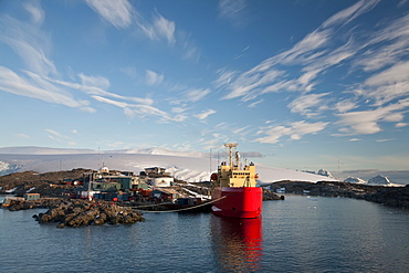 United States research base at Palmer Station on Anvers Island, Antarctica, Southern Ocean