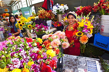 Pike Place Market in downtown Seattle, Washington, USA