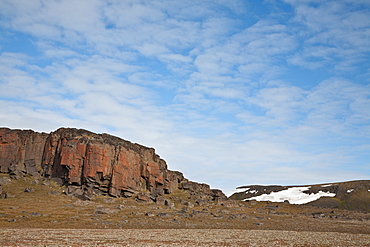 Scenic views of in the Svalbard Archipelago of Norway. 