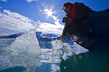 Ice in all of its myriad forms in the Svalbard Archipelago, Norway. MORE INFO Global climate change is affecting the formation and duration of ice in all its form here in Svalbard.