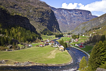 Views from the Bergen Railway route from Myrdal to the town of Flam, Norway.