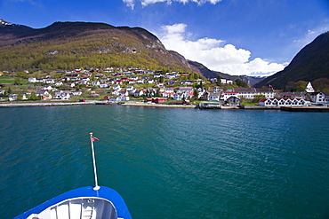 Views of the Aurlandsfjord, an arm of the Sognefjord, Norway