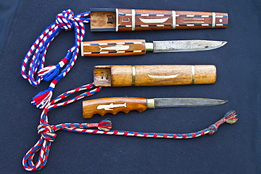 Traditional whaling knife from Faoroe Islands. This knife is the Faroese pilot whale hunt's most distinguished equipment