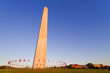 Views of the Washington Monument in Washington, D.C., USA