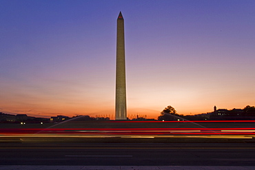 Views of the Washington Monument in Washington, D.C., USA