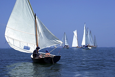 Yachts. Classic Boats, Sailing River Dart, Dartmouth, Devon.