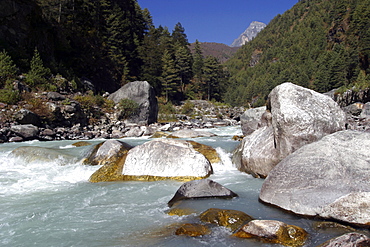 River. Everest Region, Nepal.