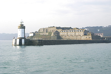 ST Peters Port Harbor. Channel Islands.