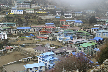 Namche Bazaar, Everest Trail, Nepal