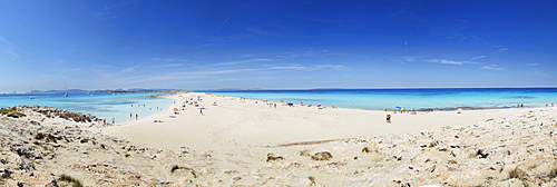 Les Illetes und Llevant beaches, Formentera, Balearic Islands, Spain