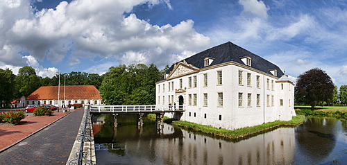 Dornum Castle, East Frisia, Lower Saxony, Germany