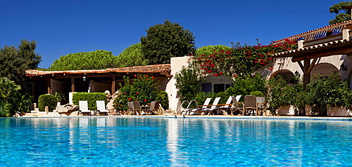 Hotel Palombaggia, Palombaggia beach, Punta di u Cerchin Halbinsel, Corsica, France