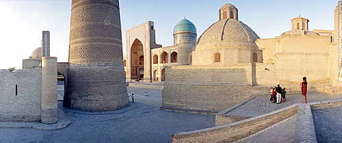 Square and Mosque, Madrassah, Bukhara, Uzbekistan