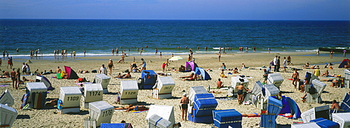 Beachlife, Westerland, Sylt Island, North Frisian Islands, Schleswig Holstein, Germany, Europe