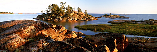 Killarney Provincial Park and Chikanishing Creek, Georgian Bay, Ontario.