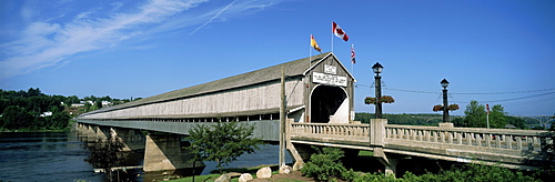 Worlds longest Covered Bridge, Hartland, New Brunswick.